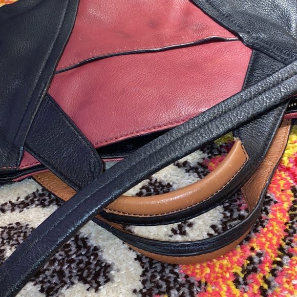 Oryany Lian Color Block Zip Satchel Bag - Picture 6 of 10